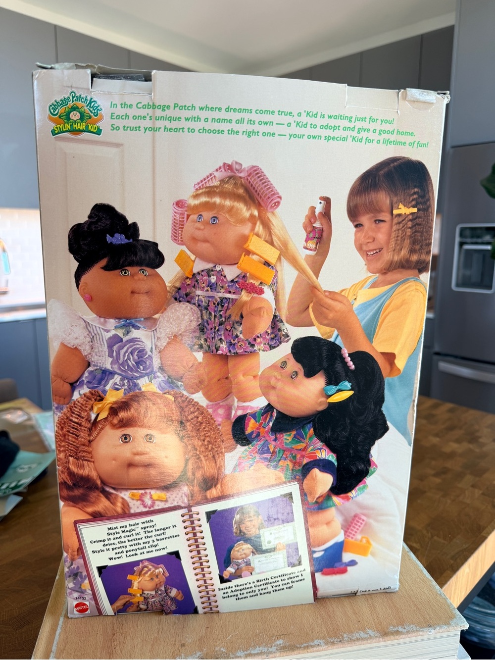 Cabbage Patch Kids RARE Stylin' Hair Kid 1995 NIB - Picture 4 of 6